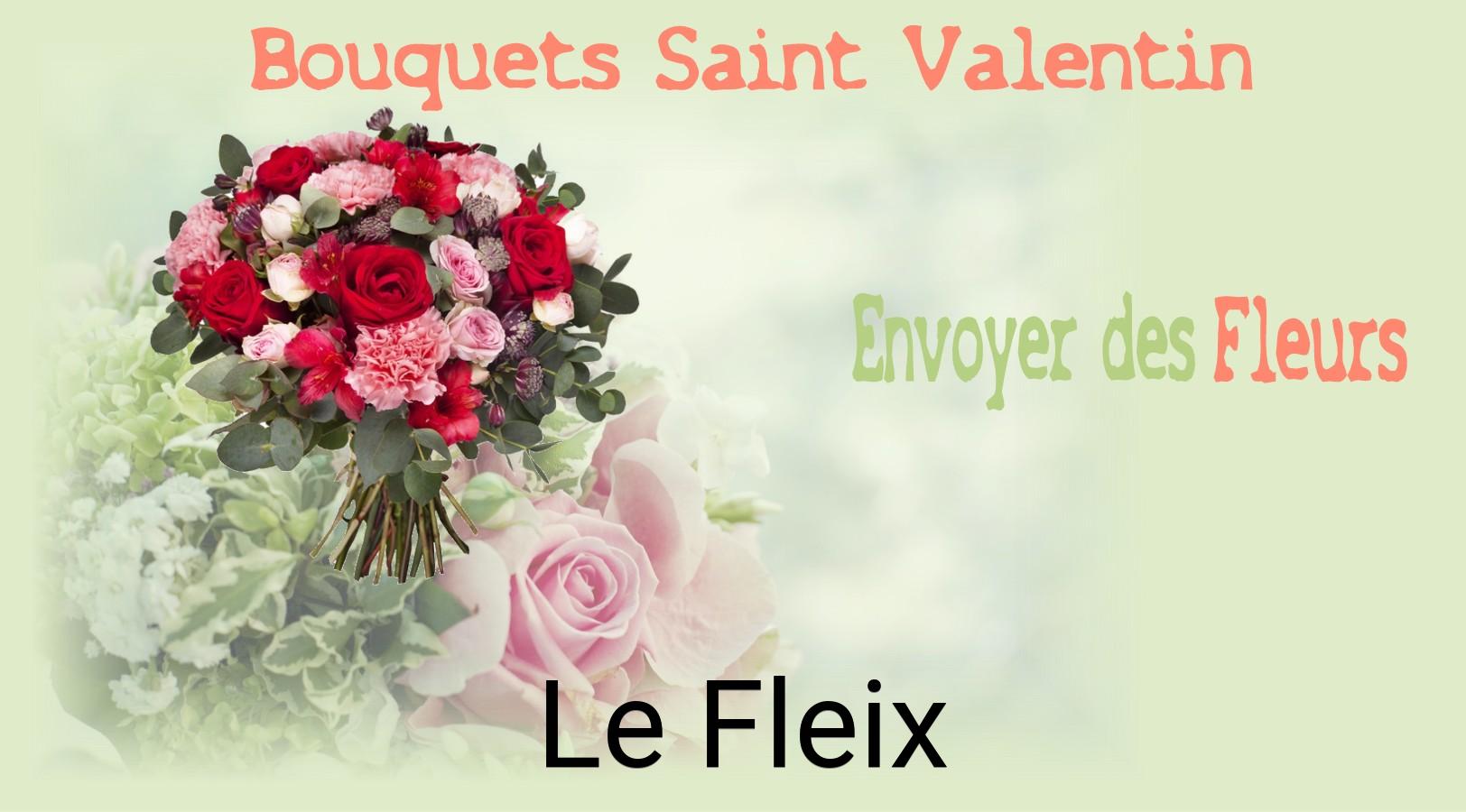 Roses de Saint-Valentin livrées à Le Fleix